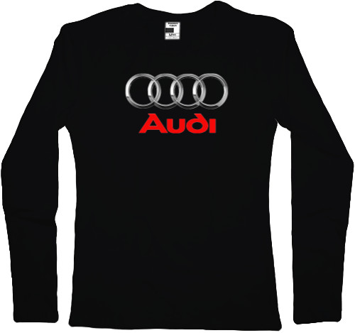 Лонгслив Женский - AUDI LOGO - Mfest