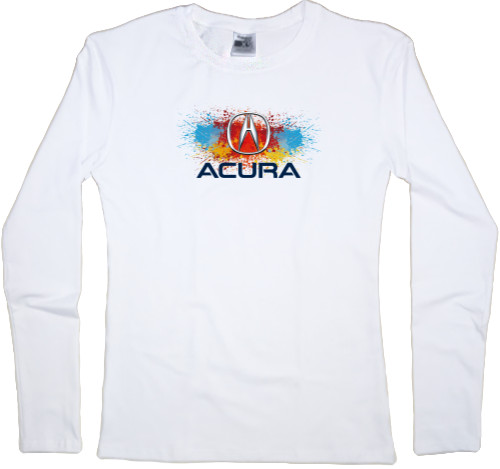 Women's Longsleeve Shirt - Acura логотип - Mfest