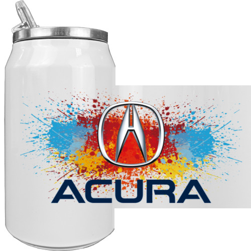 Aluminum Can - Acura логотип - Mfest