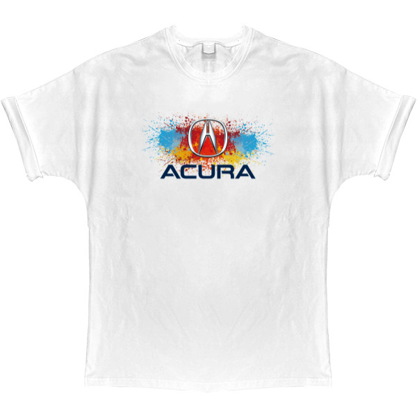 T-shirt Oversize - Acura логотип - Mfest