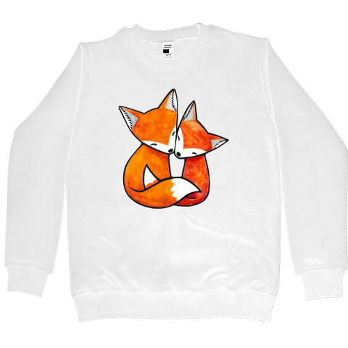 Kids' Premium Sweatshirt - Лисята - Mfest