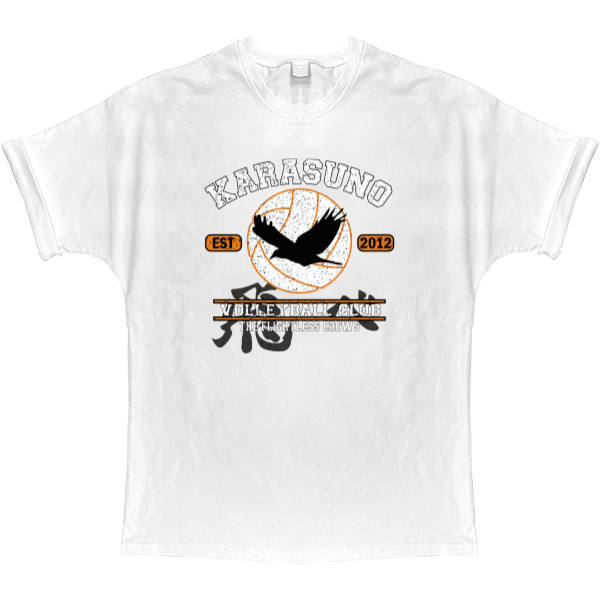 T-shirt Oversize - Karasuno volleyball team - Mfest