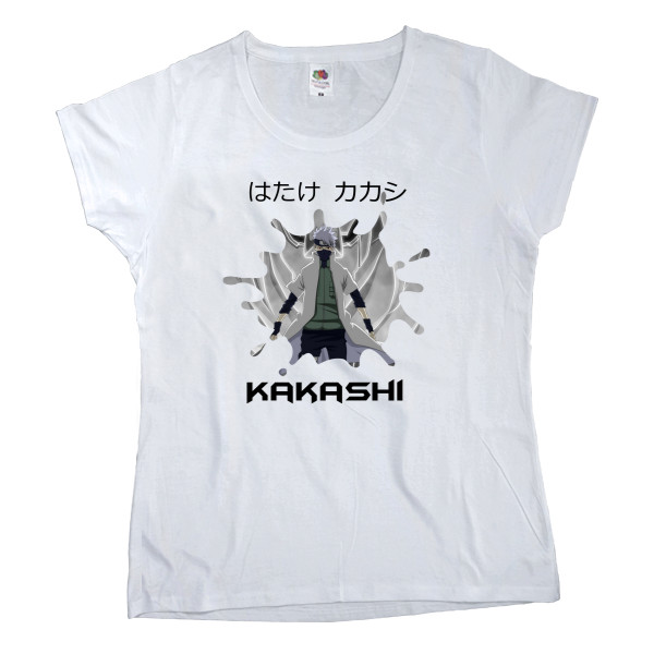 Women's T-shirt Fruit of the loom - Какаси Хатакэ - Mfest