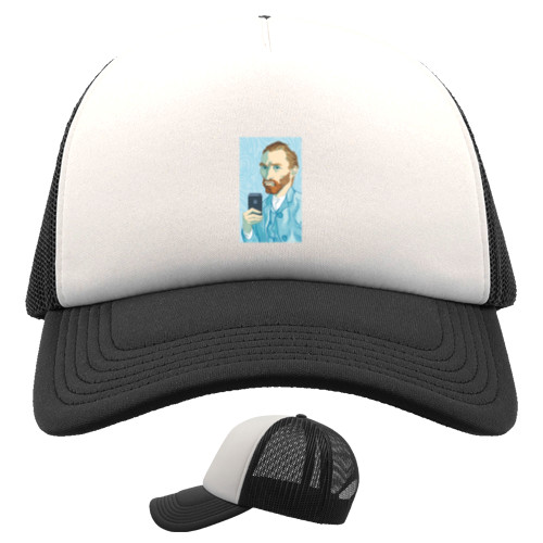 Kids' Trucker Cap - Vincent van Gogh - Mfest