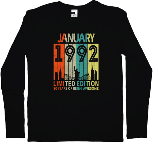 Kids' Longsleeve Shirt - January - Mfest