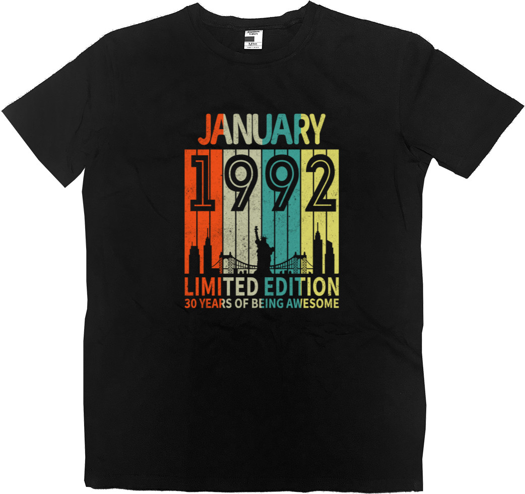 Men’s Premium T-Shirt - January - Mfest