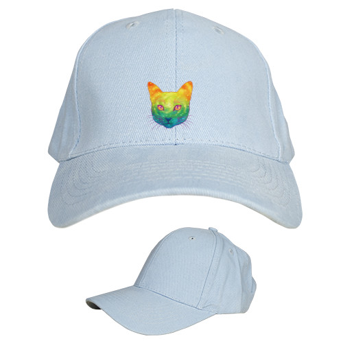 Kids' Baseball Cap 6-panel - Космический кот - Mfest