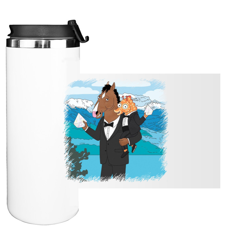 Water Bottle on Tumbler - БоДжек Арт - Mfest