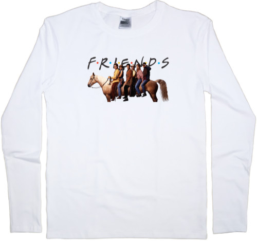 Men's Longsleeve Shirt - Friends 4 - Mfest