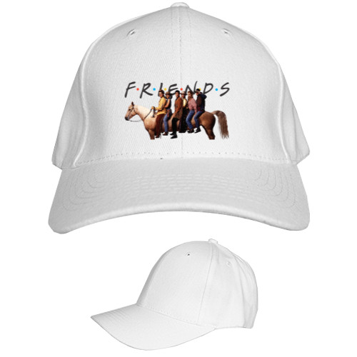 Kids' Baseball Cap 6-panel - Friends 4 - Mfest