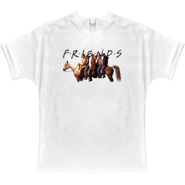 T-shirt Oversize - Friends 4 - Mfest