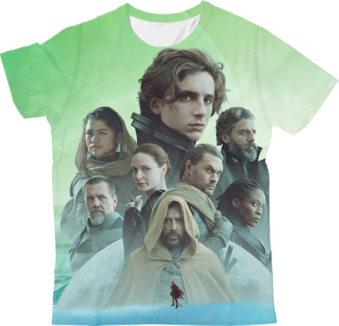 Kids' T-Shirt 3D - Denis Villeneuve's Dune - Mfest