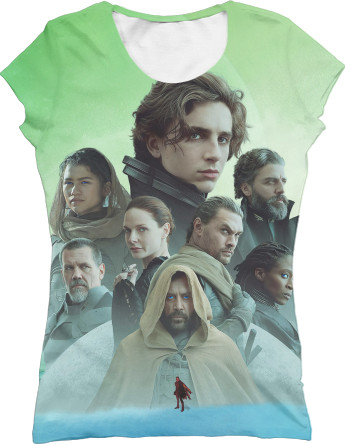 Women's T-Shirt 3D - Denis Villeneuve's Dune - Mfest