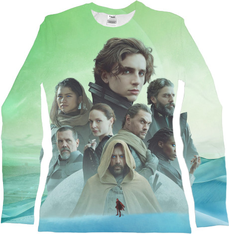 Women's Longsleeve Shirt 3D - Denis Villeneuve's Dune - Mfest