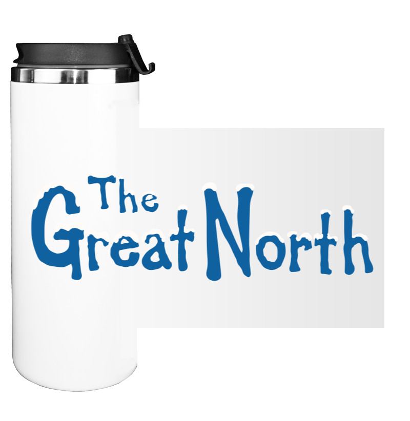 Water Bottle on Tumbler - The Great North лого - Mfest