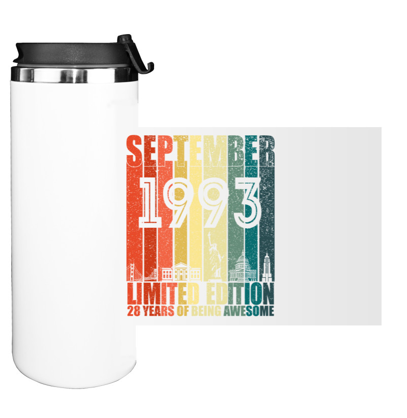 Water Bottle on Tumbler - September - Mfest