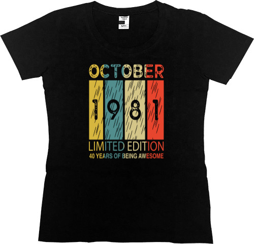 Women's Premium T-Shirt - October - Mfest