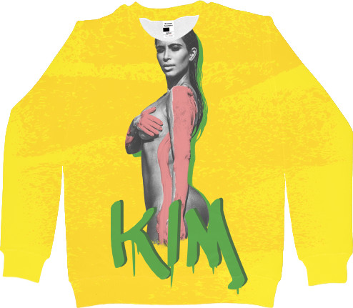 Women's Sweatshirt 3D - Кардашьян - Mfest