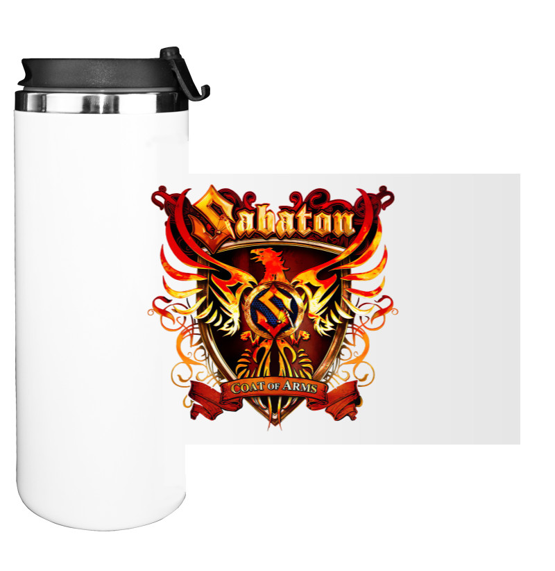 Water Bottle on Tumbler - Sabaton - Mfest