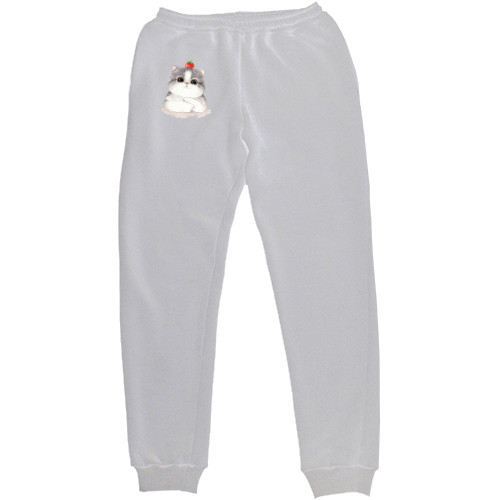 Women's Sweatpants - Котик с помидором - Mfest