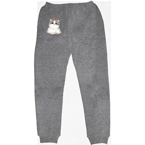 Men's Sweatpants - Котик с помидором - Mfest