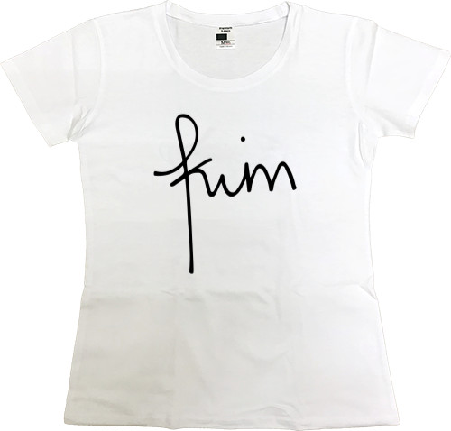 Women's Premium T-Shirt - Kim Kardashian - Mfest