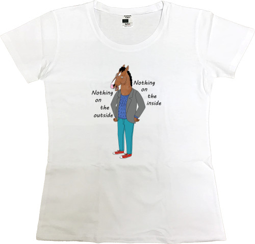 Women's Premium T-Shirt - Nothing on the - Mfest