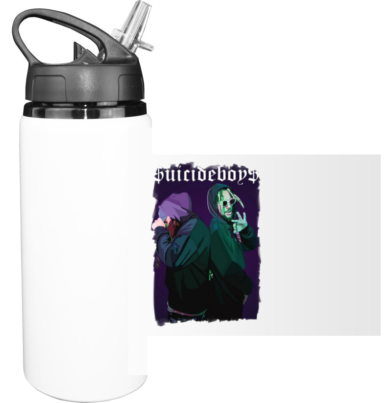 Sport Water Bottle - Suicideboys - Mfest