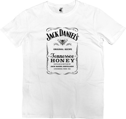 Футболка Премиум Детская - JACK DANIELS JENNESSEE HONEY - Mfest