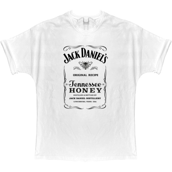 T-shirt Oversize - JACK DANIELS JENNESSEE HONEY - Mfest