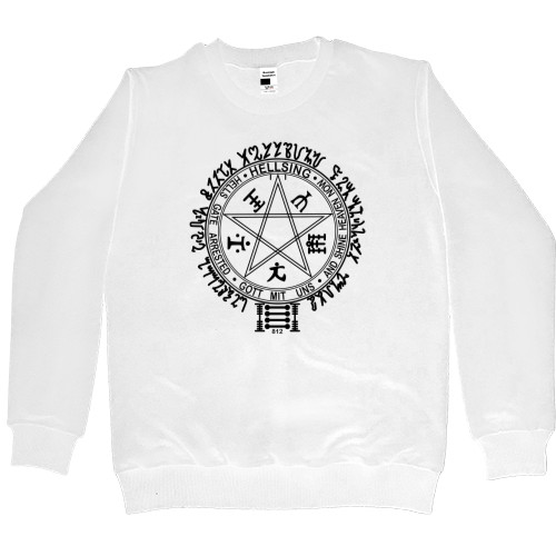 Women's Premium Sweatshirt - Hellsing Alucard Logo - Mfest