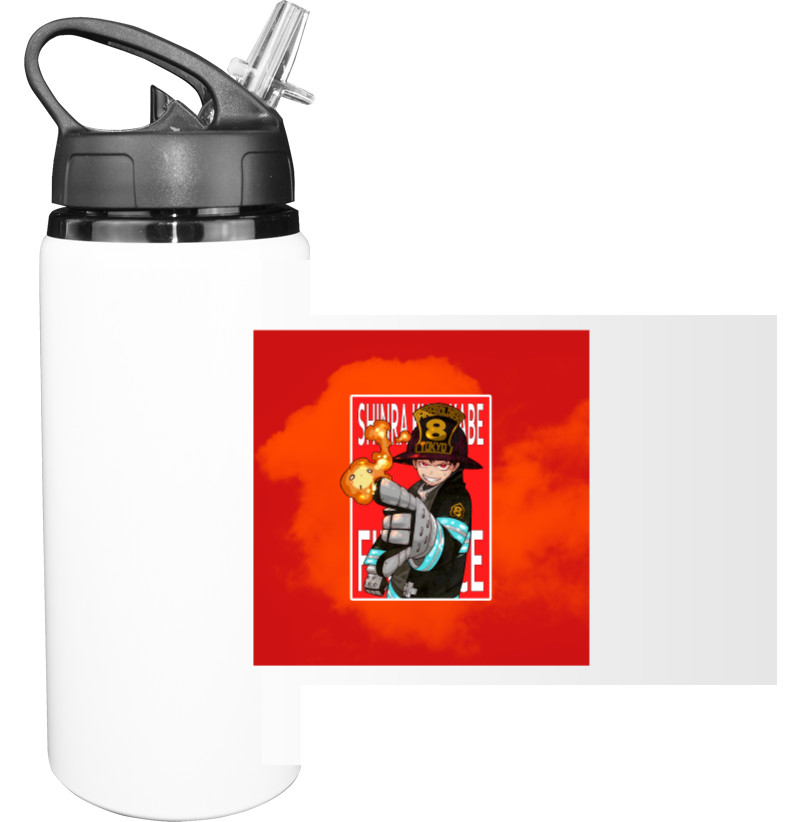 Sport Water Bottle - Шинра Кусакабэ - Mfest