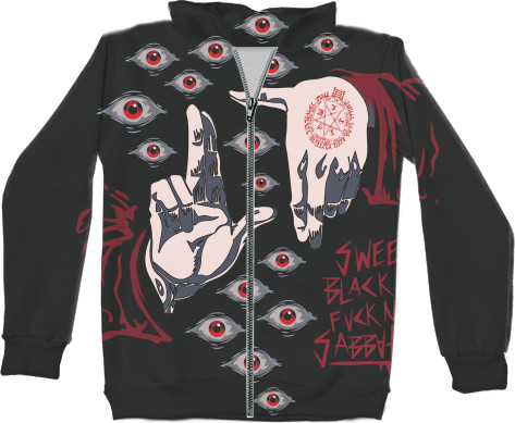 Unisex Zip-through Hoodie 3D - Hellsing - Mfest