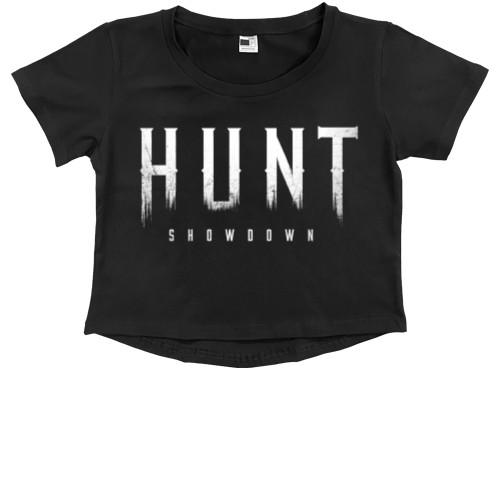 Kids' Premium Cropped T-Shirt - Hunt Showdown - Mfest