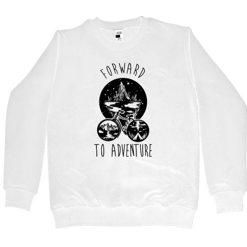 Women's Premium Sweatshirt - Forward to adventure - Mfest