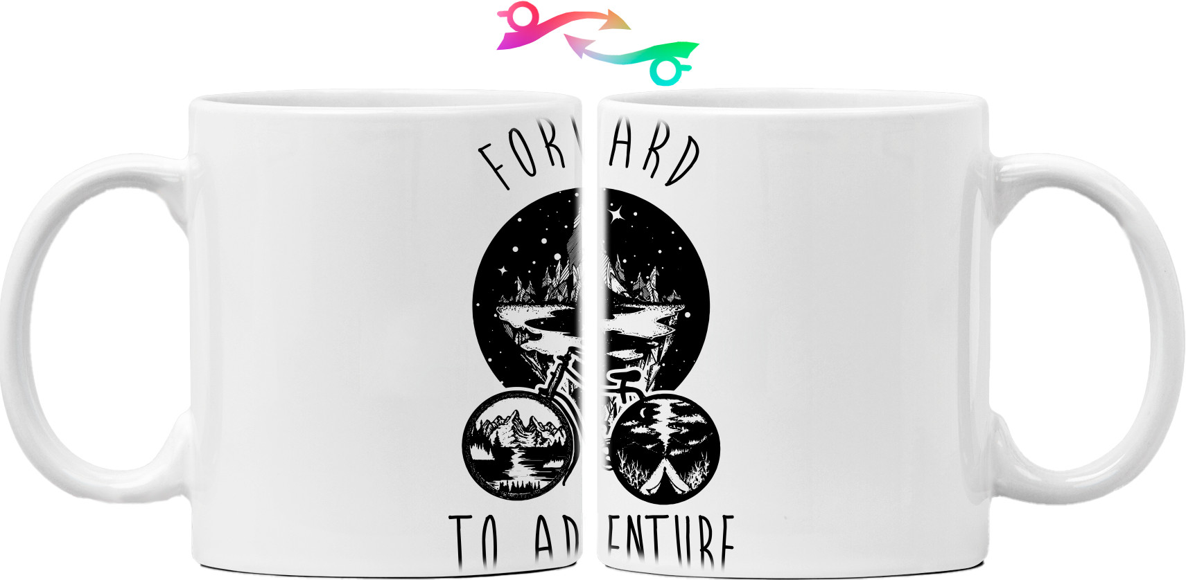 Mug - Forward to adventure - Mfest