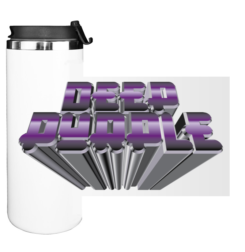 Water Bottle on Tumbler - Deep Purple - Mfest