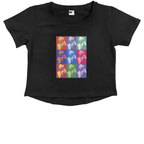 Kids' Premium Cropped T-Shirt - Харли Квинн - Mfest