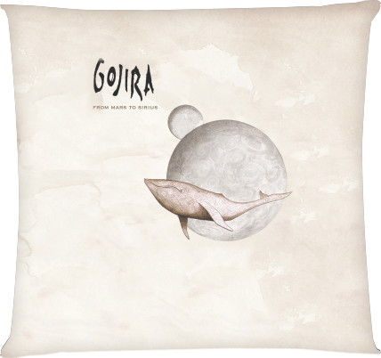 Square Throw Pillow - Gojira - Mfest