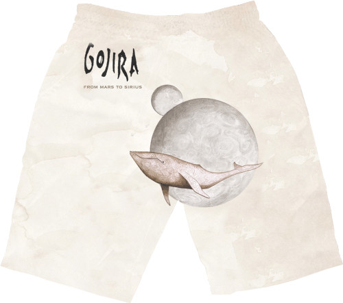 Men's Shorts 3D - Gojira - Mfest