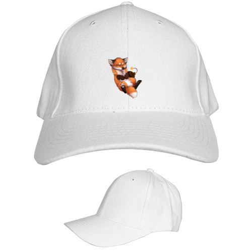 Kids' Baseball Cap 6-panel - Лисица - Mfest