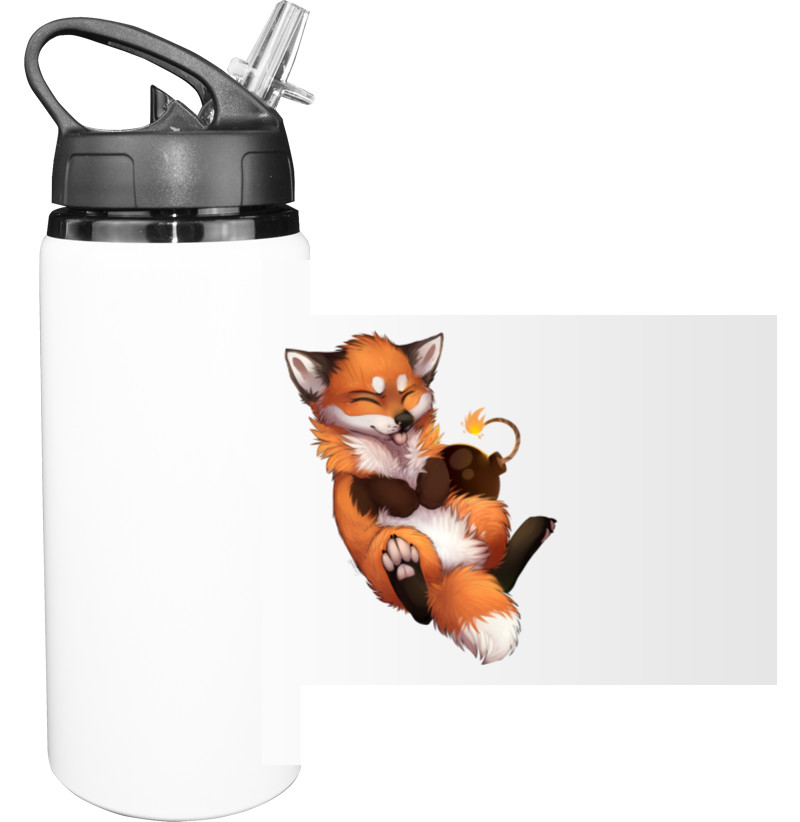 Sport Water Bottle - Лисица - Mfest