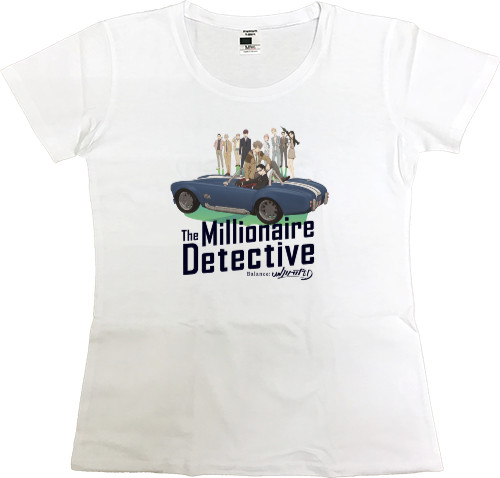 Women's Premium T-Shirt - The Millionaire Detective Balance: Unlimited - Mfest