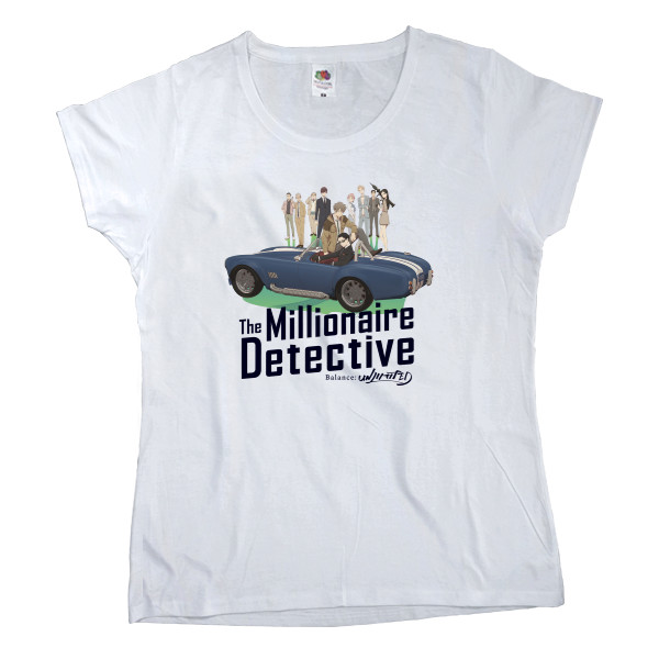 Women's T-shirt Fruit of the loom - The Millionaire Detective Balance: Unlimited - Mfest