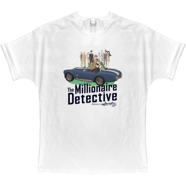 T-shirt Oversize - The Millionaire Detective Balance: Unlimited - Mfest