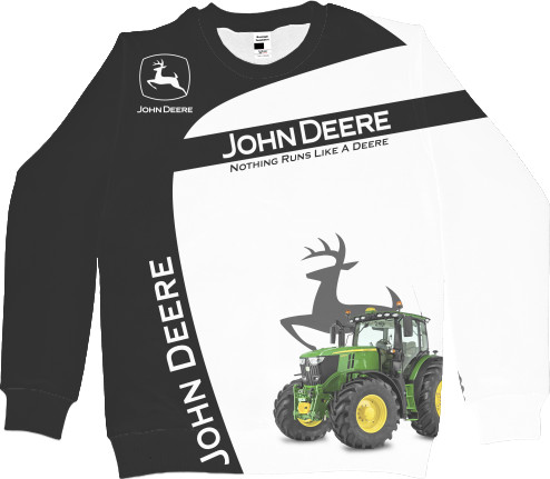 Світшот 3D Чоловічий - John deere - Mfest