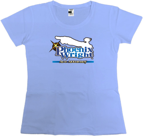 Women's Premium T-Shirt - Phoenix Wright: Ace Attorney Trilogy - Mfest