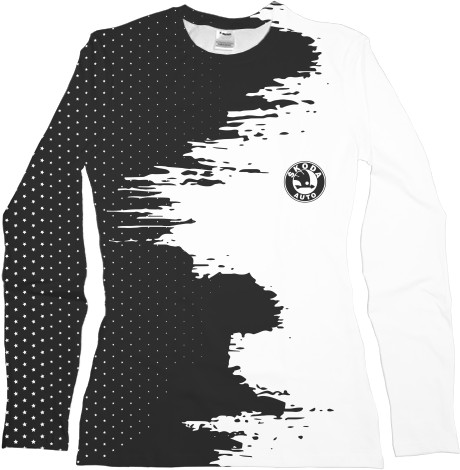 Women's Longsleeve Shirt 3D - Skoda Auto - Mfest