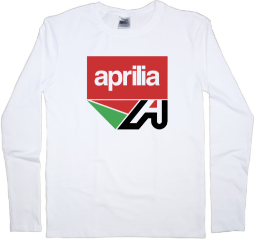 Футболка з Довгим Рукавом Дитяча - APRILIA LOGO 2 - Mfest