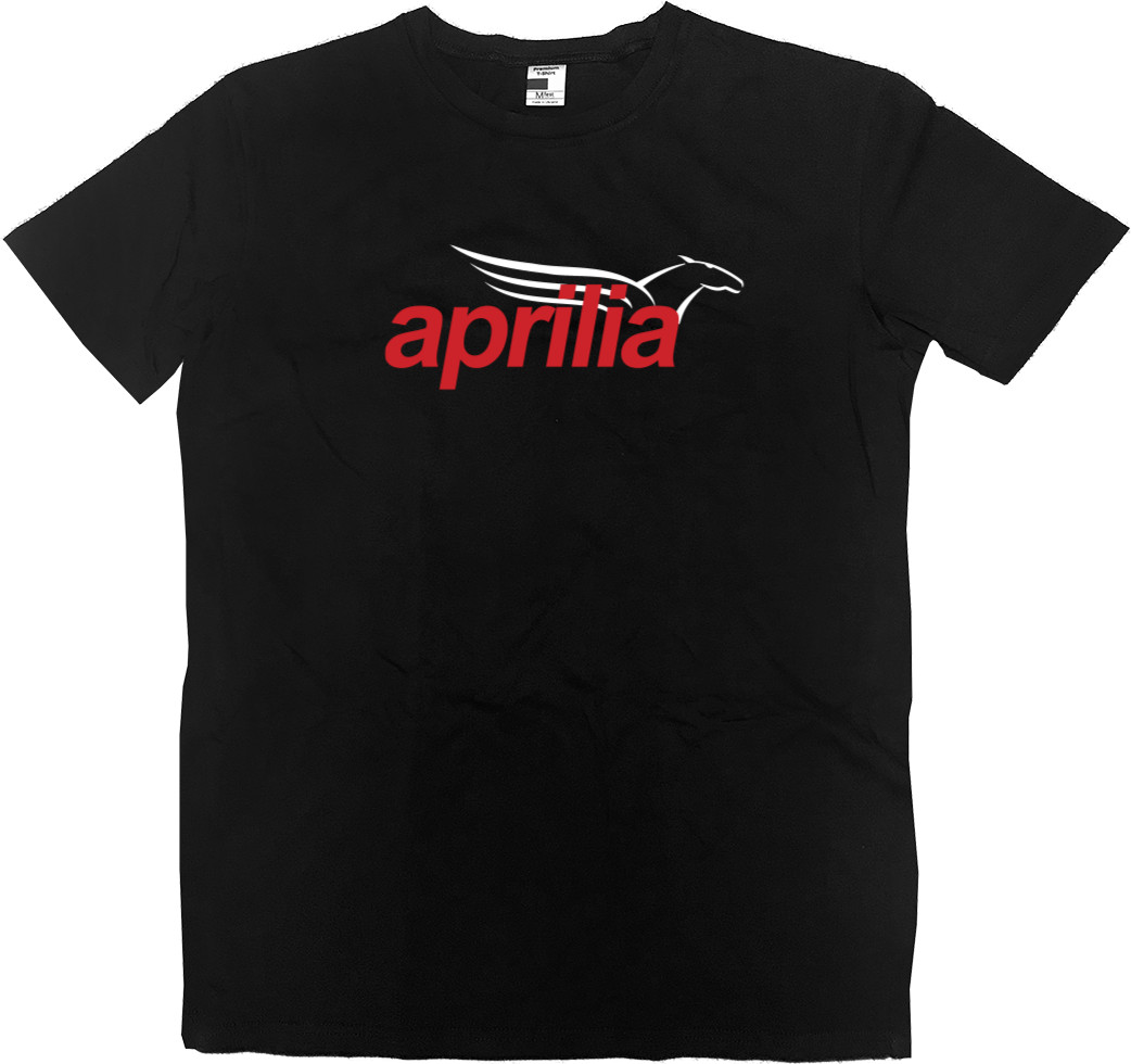 Футболка Премиум Детская - Aprilia Logo - Mfest